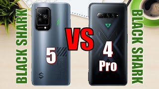 Black Shark 5 vs Black Shark 4 Pro ✅ [upl. by Aurore]