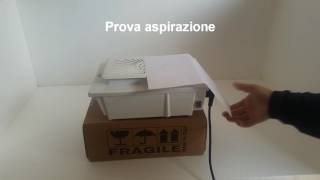 Aspiratore per tavolo da incasso 80 watt [upl. by Selma]