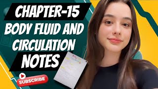 Body fluid and circulation notes class 11 BIOLOGY 🧫 CBSE hand written part1 notes class11 2024 [upl. by Yoshiko]