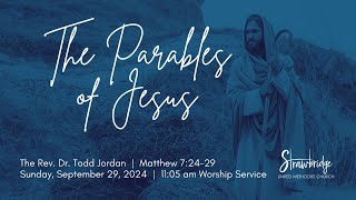 Livestream Sunday Worship 1105 AM  September 29 2024  Strawbridge UMC  Kingwood TX [upl. by Wolff912]