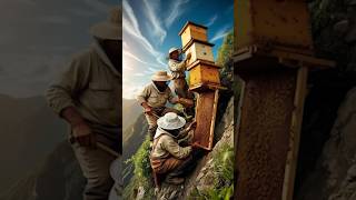 Extract Honey From Bee Hive  shorts [upl. by Armallas]