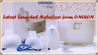 Omron nec 106  Latest Launch Nebulizer of Omron [upl. by Adnek]