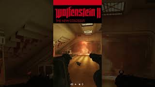 Wolfenstein 2 The New Colossus Epic Moments shorts wolfensteinnewcolossus [upl. by Norbie]