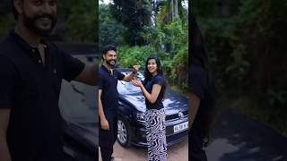 Birthday surprise 😍❤️ New car gift 😍❤️ youtubeshorts couplegoals [upl. by Livvyy]