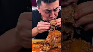 Mukbang kepala kambingmukbang viralvideo viralreels viralshorts kambing [upl. by Ateekal]