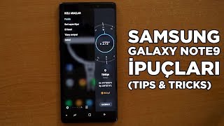 Samsung Galaxy Note9 ipuçları Tips amp Tricks [upl. by Ahsema267]