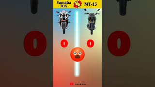 Yamaha R15 Vs Yamaha M15 shorts viral video [upl. by Nimajeb104]