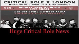 Massive Critical Role Announcement [upl. by Annasus]