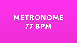 77 BPM  moonlight metronome [upl. by Frangos]