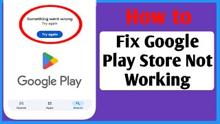 Google Play Store Not Working  How To Fix No Internet Connection Retry Error In Play Store [upl. by Helbonnas]