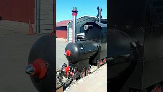 Train Smoker custom built utilizing old car parts fully functional bbq [upl. by Rico44]