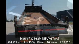 Scania P82 P82M NIEUWSTAAT [upl. by Amsab]