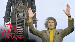 The Wicker Man Burns Scene  The Wicker Man 1973 [upl. by Kessler684]