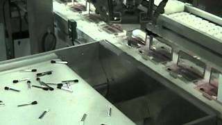 Robotic Sorting and Feeding Single Delta Robot  Cosmetics [upl. by Fraze]