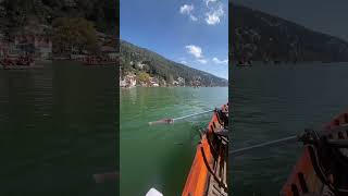 Nainital⛰️ shortvideo nainital boating uttrakhandi shorts trendingshorts viralvideo [upl. by Beutler]