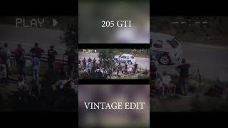 205 GTI VINTAGE EDIT 205gtipeugeot1980svintagerallyhimclimgracingmotorsport [upl. by Haney]