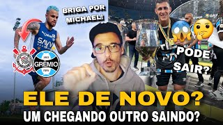 🚨AGORA UM CHEGANDO OUTRO SAINDO MICHAEL ENTRA NA PAUTA DISPUTA COM O CORINTHIANS SAÍDA DE PAVÓN [upl. by Imer329]