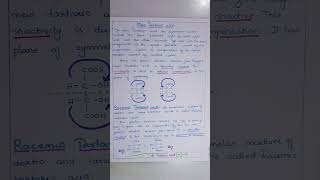 Meso Tartaric acid amp Racemic Tartaric acidStereochemistry of Carbon compoundsBScGeneralChemistry [upl. by Alludba]