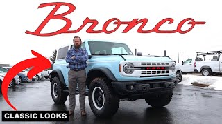 2024 Ford Bronco Heritage Modern Throwback [upl. by Aliwt]