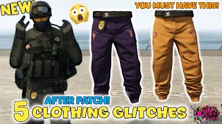 GTA 5 ONLINE  ALL WORKING CLOTHING GLITCHES AFTER PATCH 169  Joggers Noose Outfits amp More [upl. by Erasme]