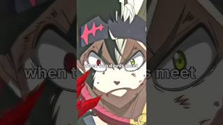 When asta and liebe join ☠️ asta liebe devil blackclover trending anime amv animeedit song [upl. by Bremer]