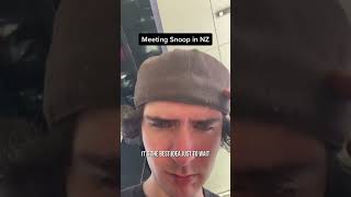 Meeting Snoop Dogg in NZ 😂 nz [upl. by Emilio]