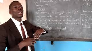 KISWAHILI LESSON VIVUMISHI VYA KI MFANANO [upl. by Siblee]