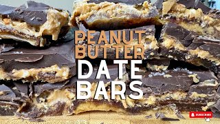 The Ultimate NoBake Peanut Butter Date Bar Recipe [upl. by Cyma]