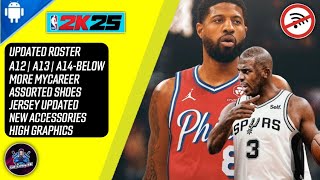 UPDATED ROSTER NBA 2K20  2K2425  New SignTrade  Realistic Gameplay  SAS vs PHI  No Password [upl. by Onitnas]