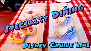 Our 2023 Disney Cruise Line Specialty Dining Experiences [upl. by Weinert961]