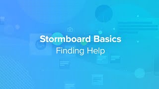 Stormboard Basics Finding Help [upl. by Daub]