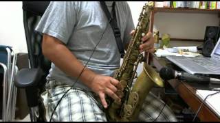 SADAOWATANABE SWEET DEAL Practice JAZZ ALTO SAX [upl. by Sue]