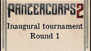 Panzer Corps 2 multiplayer tournament round 1 [upl. by Aihcats]