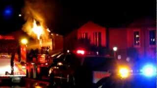 Mobile Home Fire Marysville Wa [upl. by Arikal]