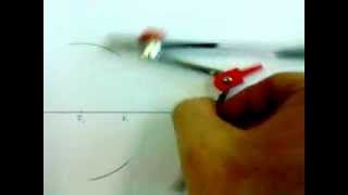 Drawing a Hyperbola using a Compass [upl. by Ppilihp]