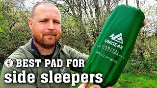 BEST BUDGET Sleeping Pad for side sleepers unigear camfy p3 [upl. by Lezned404]