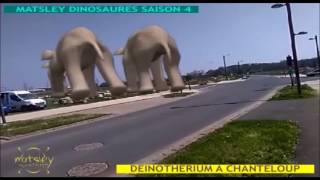 matsley dinosaures 2017  DEINOTHERIUM A CHANTELOUP EN BRIE [upl. by Ardnekal]