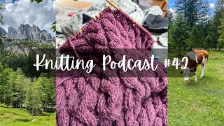 Knitting Podcast 42 I Bönan Sweater Cumulus Bluse by Petite Knit Padmasana Socken Wollfestivals [upl. by Lemieux]