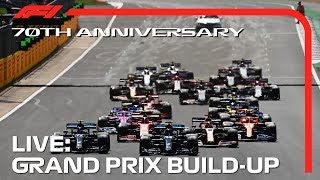 F1 LIVE 2020 70th Anniversary Grand Prix BuildUp [upl. by Attennot]