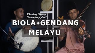 Alunan Biola Melayu dondang sayang amp serampang Laot Adi Lingkepin ft Bujang Hafeq [upl. by Dara]