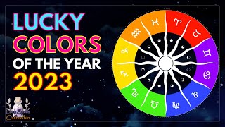 Lucky Color Of The Year 2023 For ALL Zodiac Signs 💛💚💜 [upl. by Rainah]