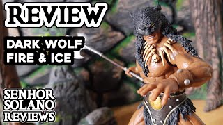 Dark Wolf Fire and Ice Frazzeta Girls Action Figure Review PTBR [upl. by Heilman]