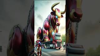 Superheroes Bull Evaluated 🐂 💥 Avengers vs DC  All Marvel Characters avengers shorts marvel dc [upl. by Rihana]