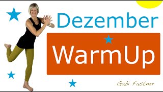 ☃️ 25 min Dezember WarmUp  KurzCardioSchritte zum Warmwerden  ohne Geräte im Stehen [upl. by Redyr834]