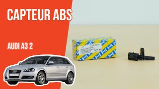 Changer le capteur ABS avant Audi A3 2 🚗 [upl. by Asit]