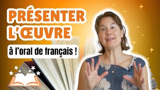 Présentation de lœuvre au bac français  Mon kit pour assurer à loral [upl. by Chloette]