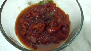 Taste of Assam Assamese Cuisine  Bilahir Oumbol  Sweet tomato Chutney Quickly [upl. by Amedeo586]