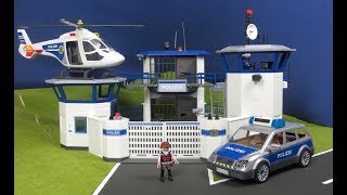 Playmobil español persecución policía y bomberos  Playmobil Policía y Bomberosos de Playmobil [upl. by Weisbart]