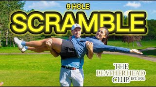 9 HOLE SCRAMBLE AT LEATHERHEAD GOLF CLUB HOW LOW CAN WE GO [upl. by Tuttle848]