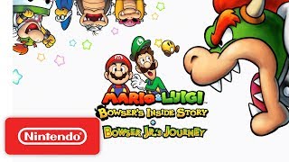 Mario amp Luigi Bowser’s Inside Story  Bowser Jr’s Journey  Launch Trailer  Nintendo 3DS [upl. by Ahsin]